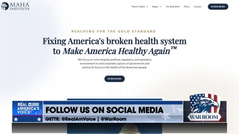 President Of The MAHA Institute Mark Gorton-Fixing America's broken health system to Make America Healthy Again