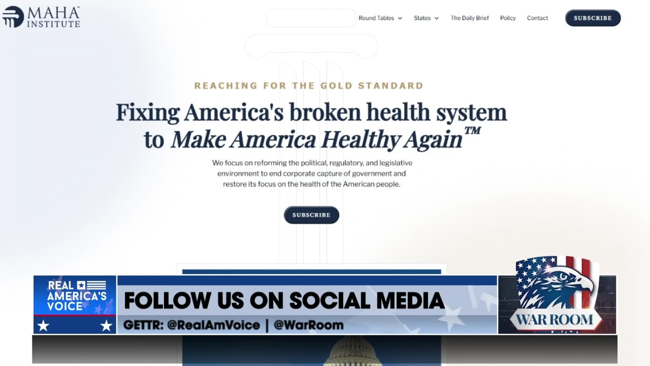 President Of The MAHA Institute Mark Gorton-Fixing America's broken health system to Make America Healthy Again