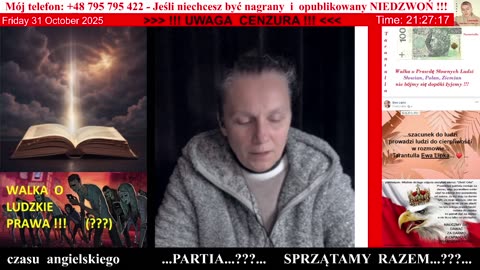 5158 - Zbyszek z Holandii żali mi się, że niechcą dać jemu pracy 👮‍♀️ - 31.10.2025