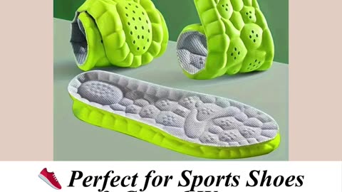 Soft & Breathable Sponge for Sports Shoes Comfort Insoles