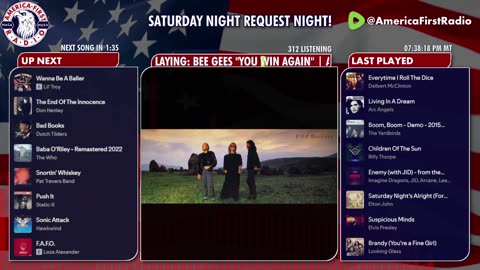 America First Radio | Saturday Night Request Night, Tonight 9PM ET. | MAGA Music