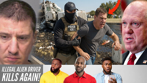 ANOTHER ILLEGAL IMMIGRANT TRUCK DRIVER Crashes, Killing Innocent Driver