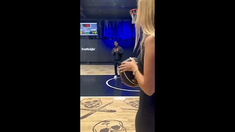 Do you think she's ready to sign with the WNBA? 🤔