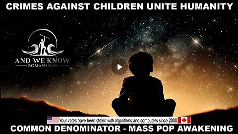 11.14.25: Crimes against Children=Common Denominator, Orphans protected, EO 13818, serious. Pray!