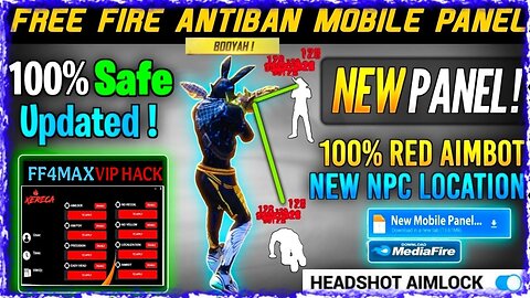 Ob47 Update 🎯 Free Fire Max Panel Injector Hack ✅ Rank Working Auto Headshot Panel Injector 💯