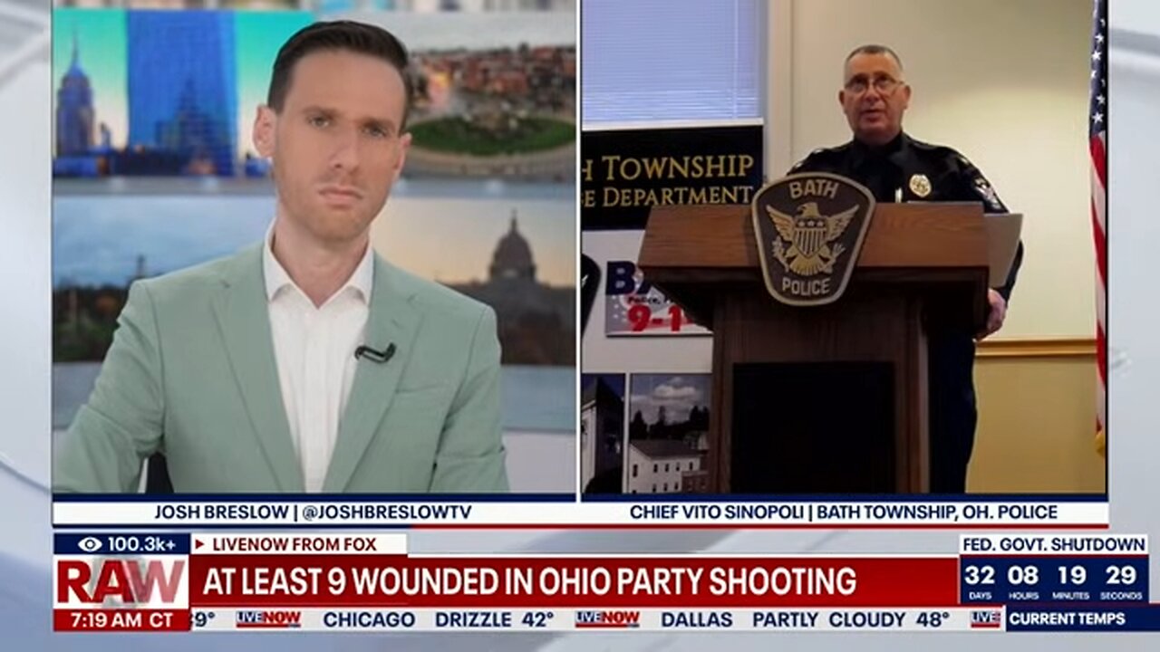 Multiple injured in Ohio party shooting