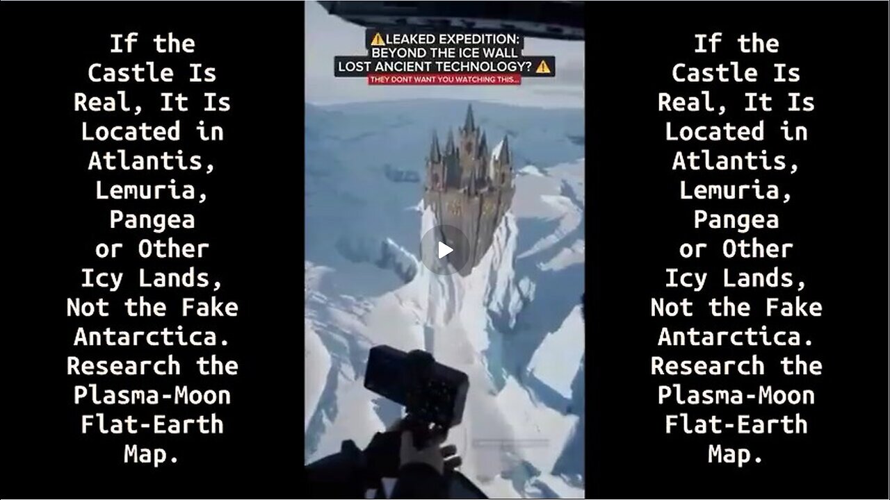 An Expedition beyond the Antarctic Ice Wall Has Discovered a Castle with Ancient Technology...