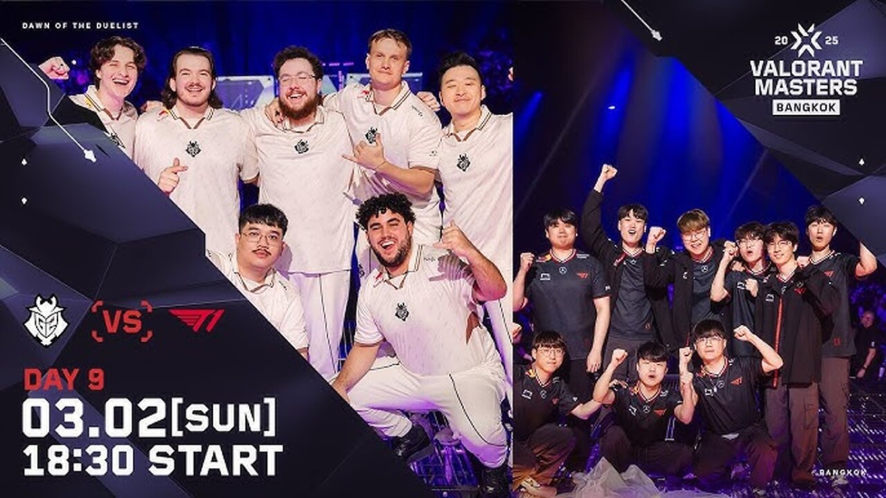 G2 vs. T1 - VALORANT Masters Bangkok - Grand Final