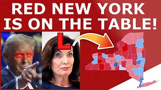 NEW Polls Claim New York May FLIP RED Very Soon!