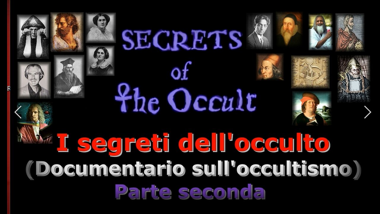 I segreti dell'occulto " Parte seconda "