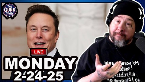 LIVE: Tulsi and Kash IGNORE Elon, Bongino Hired, ICE Leader FIRED, & More | The Gunn Show (2/24/25)