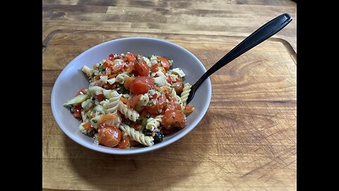 Greek pasta salad