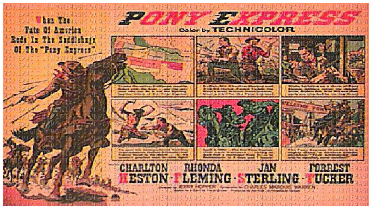 🎥 Pony Express - 1953 - 🎥 TRAILER & FULL MOVIE LINK