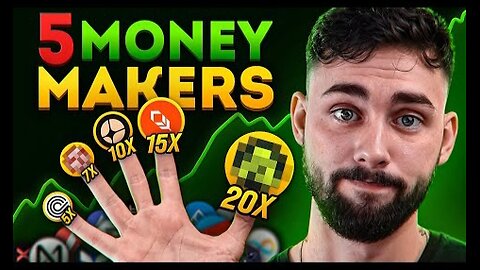 5 EXPLOSIVE Altcoins You Will WISH You Bought Sooner!