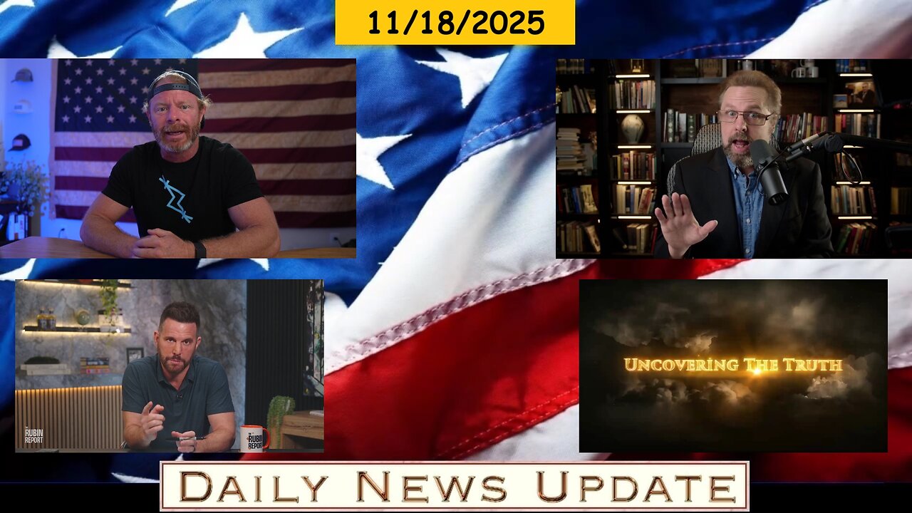 EP1750 | Awaken With JP: Evil, Dr Steve Turley: CIA and FBI, Rubin Report: Border Czar, X22 Report: Caught