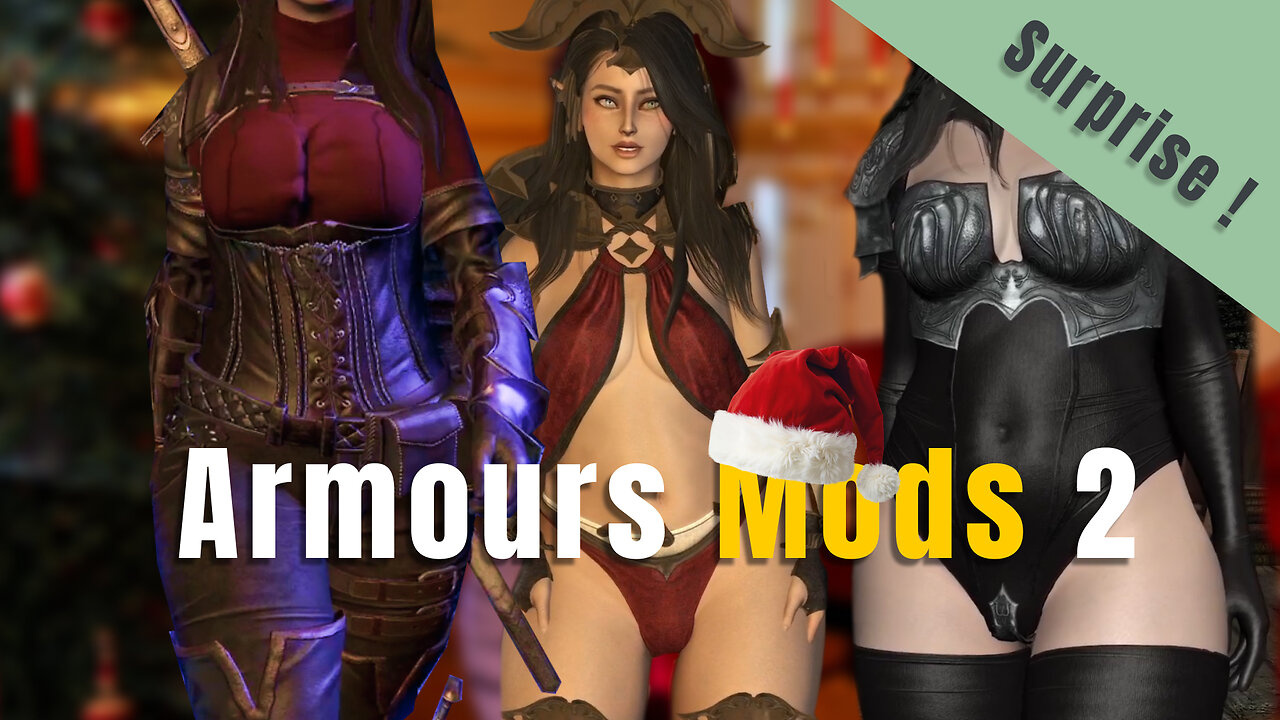 Bonus Skyrim SE armour mods | New insanely detailed armors!