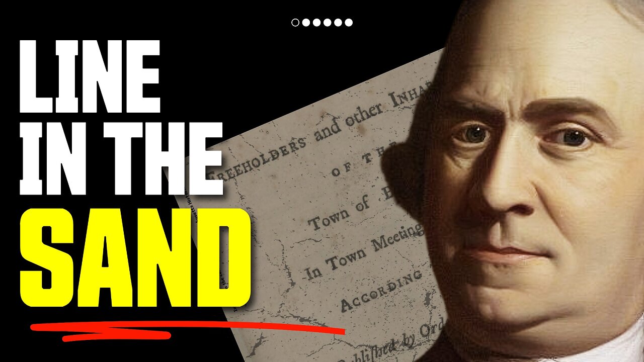 The Revolution Didn't Begin with a Shot. It Began with a Line in the Sand.