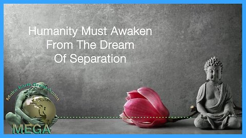 Humanity Must Awaken From The Dream Of Separation