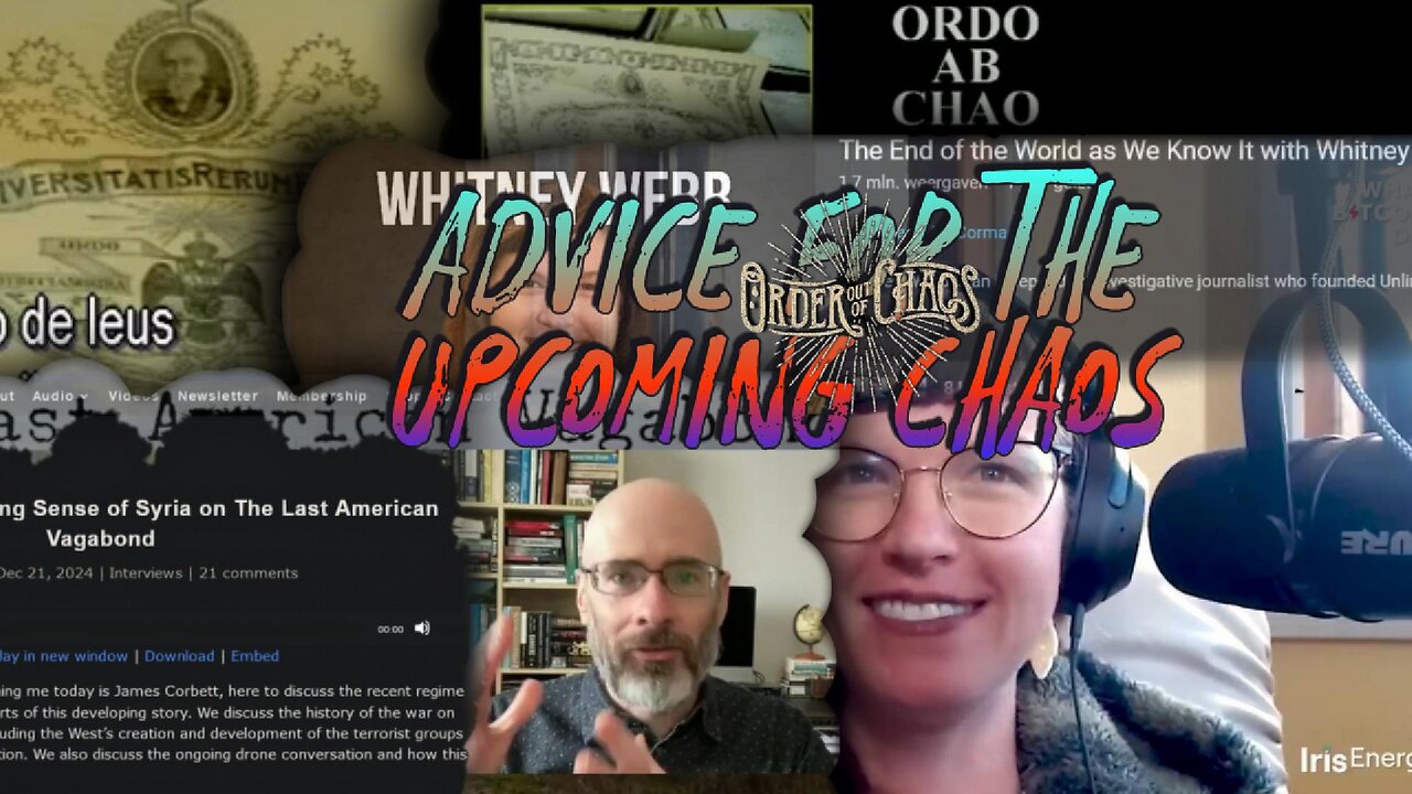 Advice For The Upcoming Chaos | Ordo Ab Chao