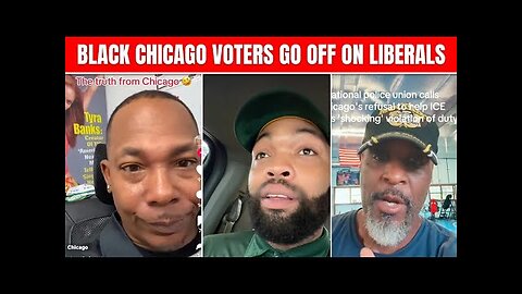 Black Men In Chicago Speak Out Against The Woke Liberals