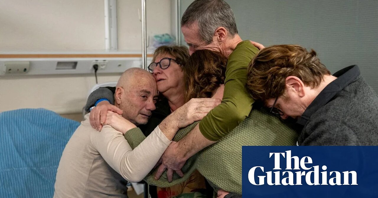 Freed Israeli hostages met with their families