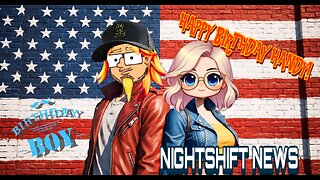 NIGHTSHIFT NEWS WITH HANDY & MISS DA, APPLE CIDER VINEGAR, FBI RAIDS GA , HANDY'S B-DAY FUN & MORE