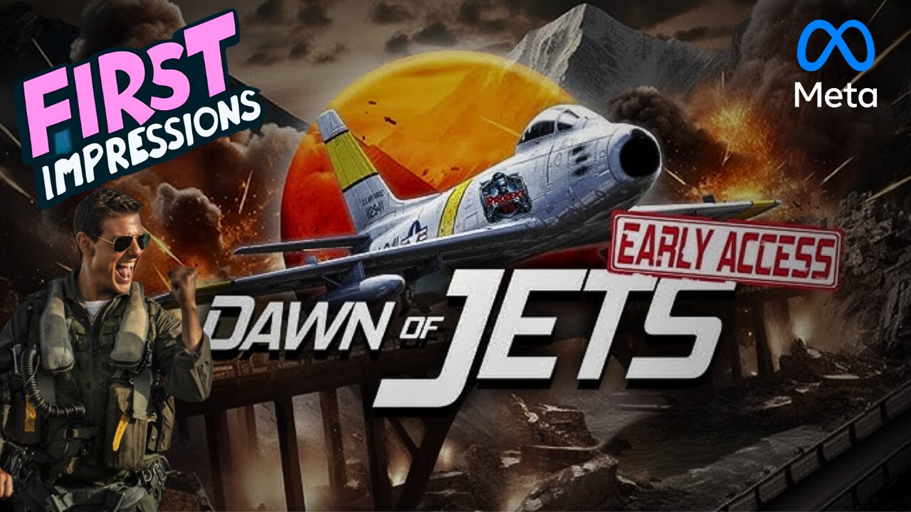 Dawn of Jets on Quest 3, My First Impressions, The Air Combat Game You've Been Waiting For!