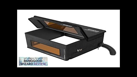 EU/US Direct ATOMSTACK FB2 Plus Extended Laser Engraver Closure with Vent Foldable Review