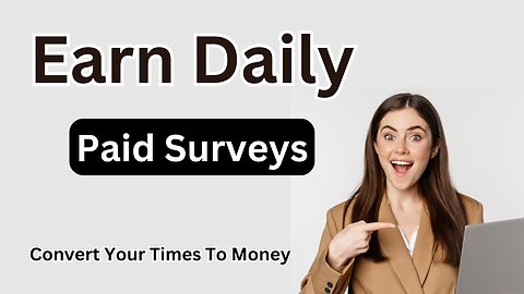 Earn Daily with Paid Surveys | Build Your Career & Extra Income 💰