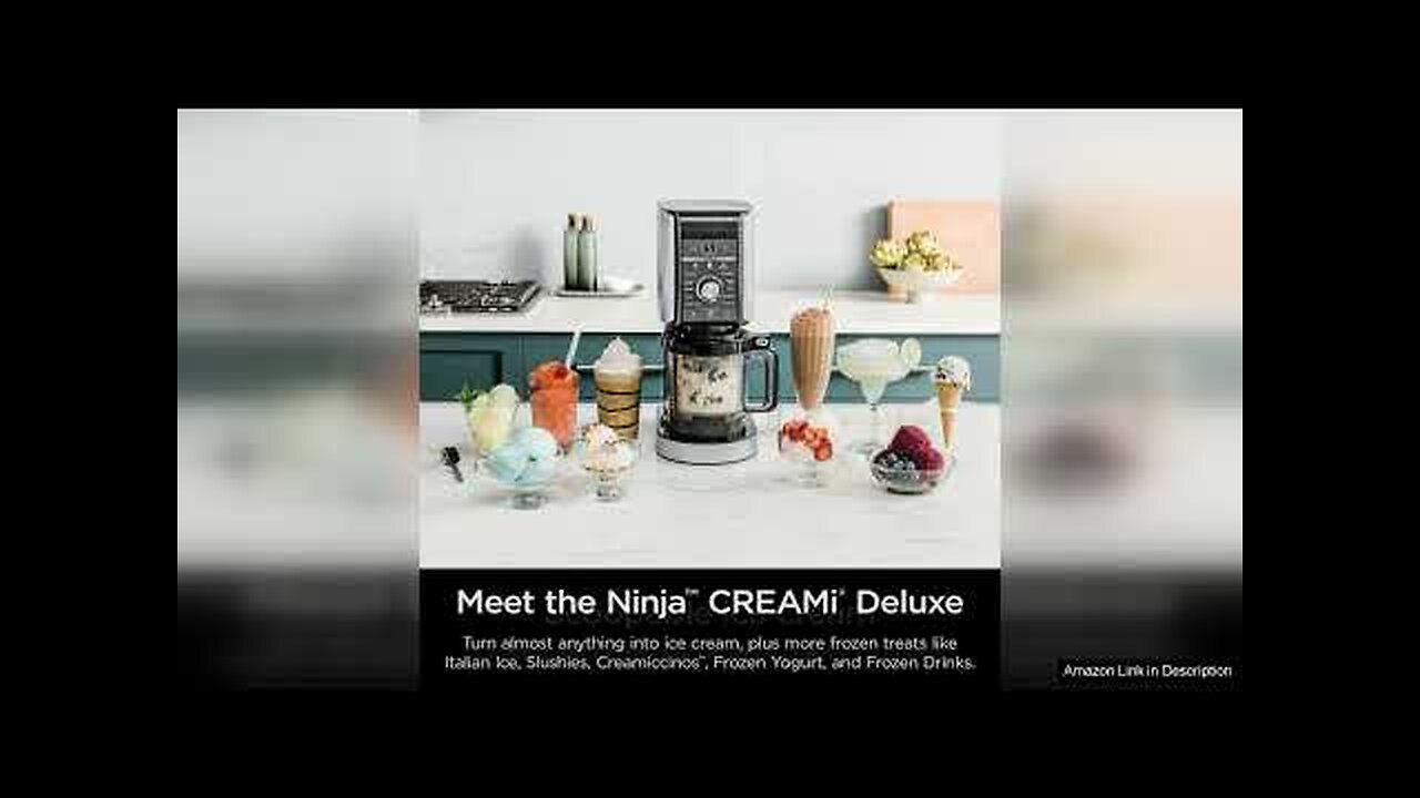 Ninja NC501 CREAMi Deluxe 11-in-1 Ice Cream &amp; Frozen Treat Maker Review