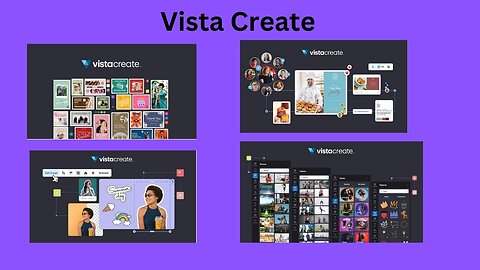 how to use vista create