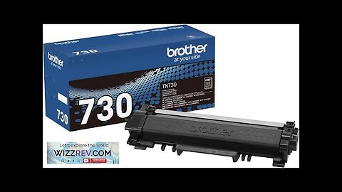 Brother Genuine Standard Yield Toner Cartridge TN730 Replacement Black Toner Page Yield Review