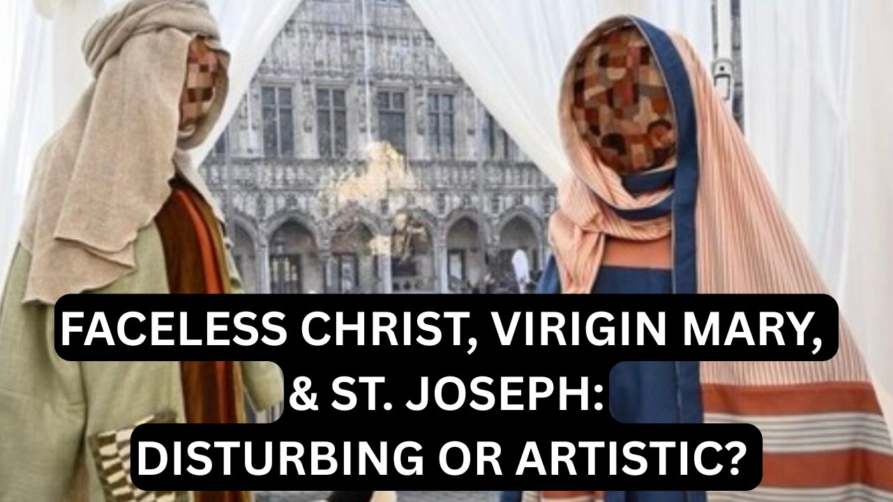 Controversial FACELESS Nativity Scene - Ep461
