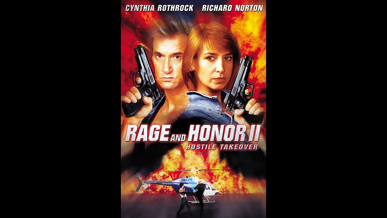 Cross kick Studio Films Rage and Honor 2 Cynthia Rothrock Richard Norton