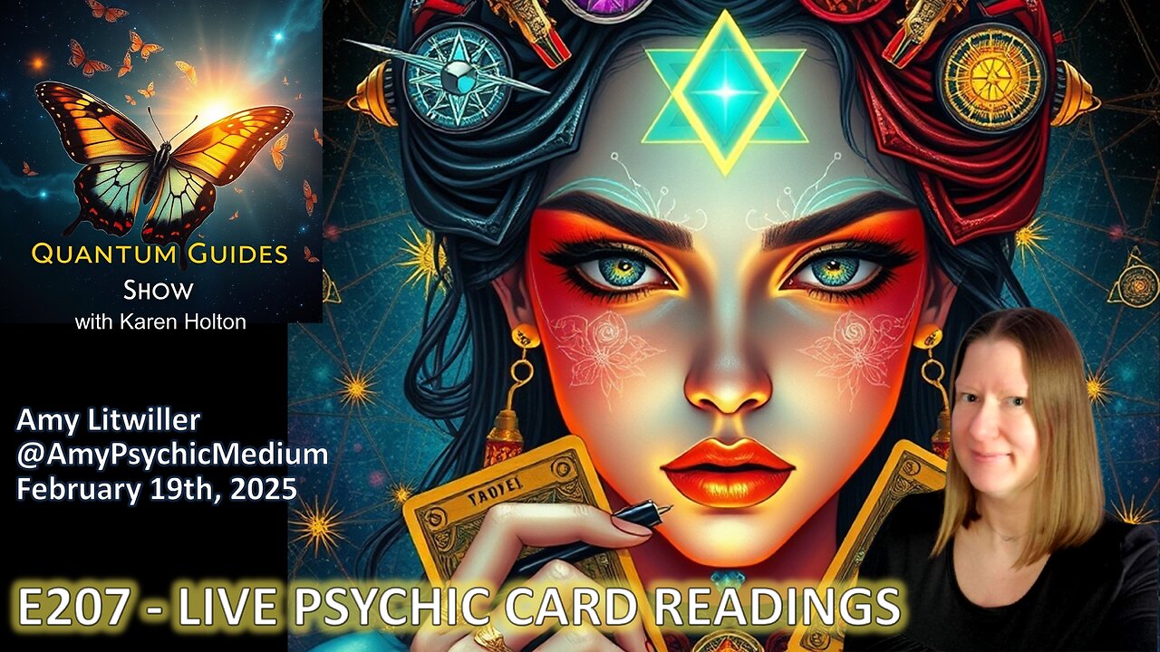 Quantum Guides Show E207 Amy Litwiller – MYSTICAL CARD READING