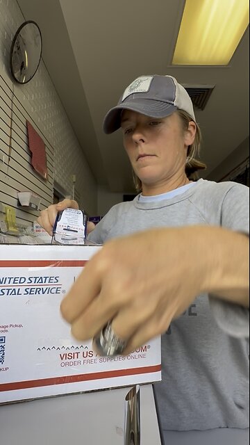 Running errands with cow blood in car