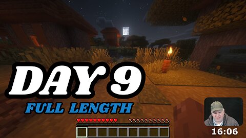 Day 9 Thanksgiving Survival: The Night We Finally Got a Dog (Full Unedited Minecraft Dad Challenge)