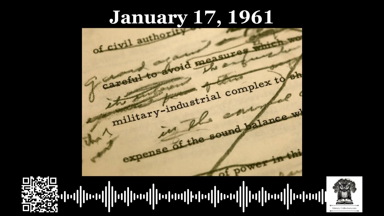 #OnThisDay January 17, 1961: Final Warning