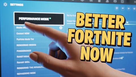 How To Get More FPS in Fortnite