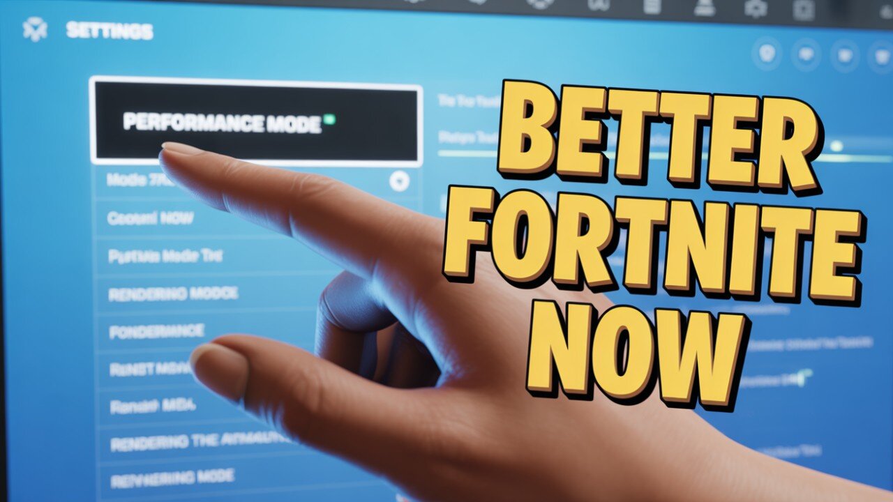 How To Get More FPS in Fortnite
