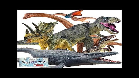 Prehistoric Jurassic Dinosaurs World Pterodactyl Saichania Animals Model Action Figures PVC Review