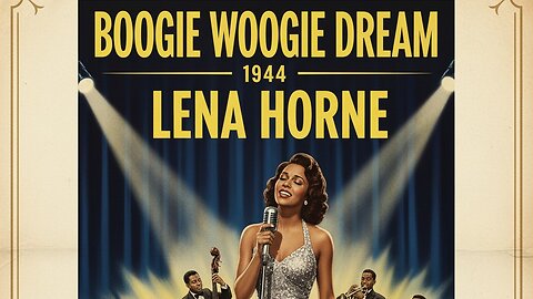 Boogie Woogie Dream (1944) – Lena Horne in a Rediscovered Jazz Treasure