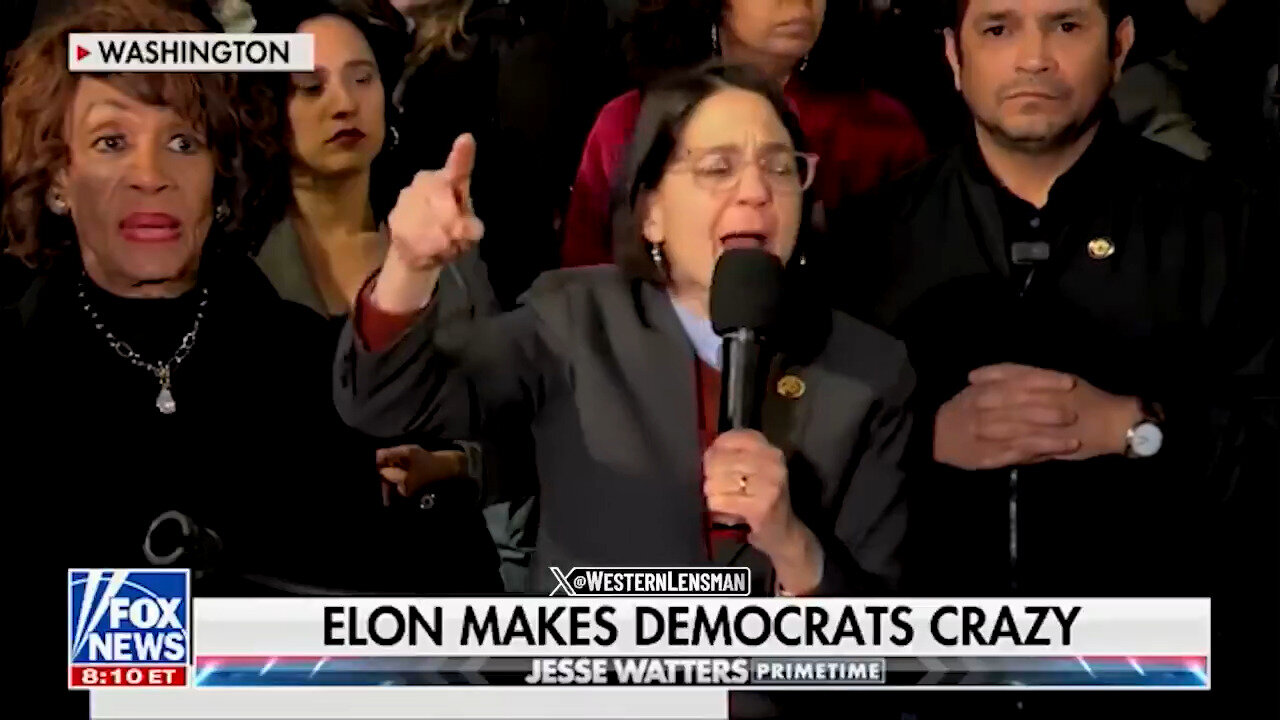 Meltdown Montage: Jesse Watters Shares 'ELON MAKES DEMOCRATS CRAZY' Video