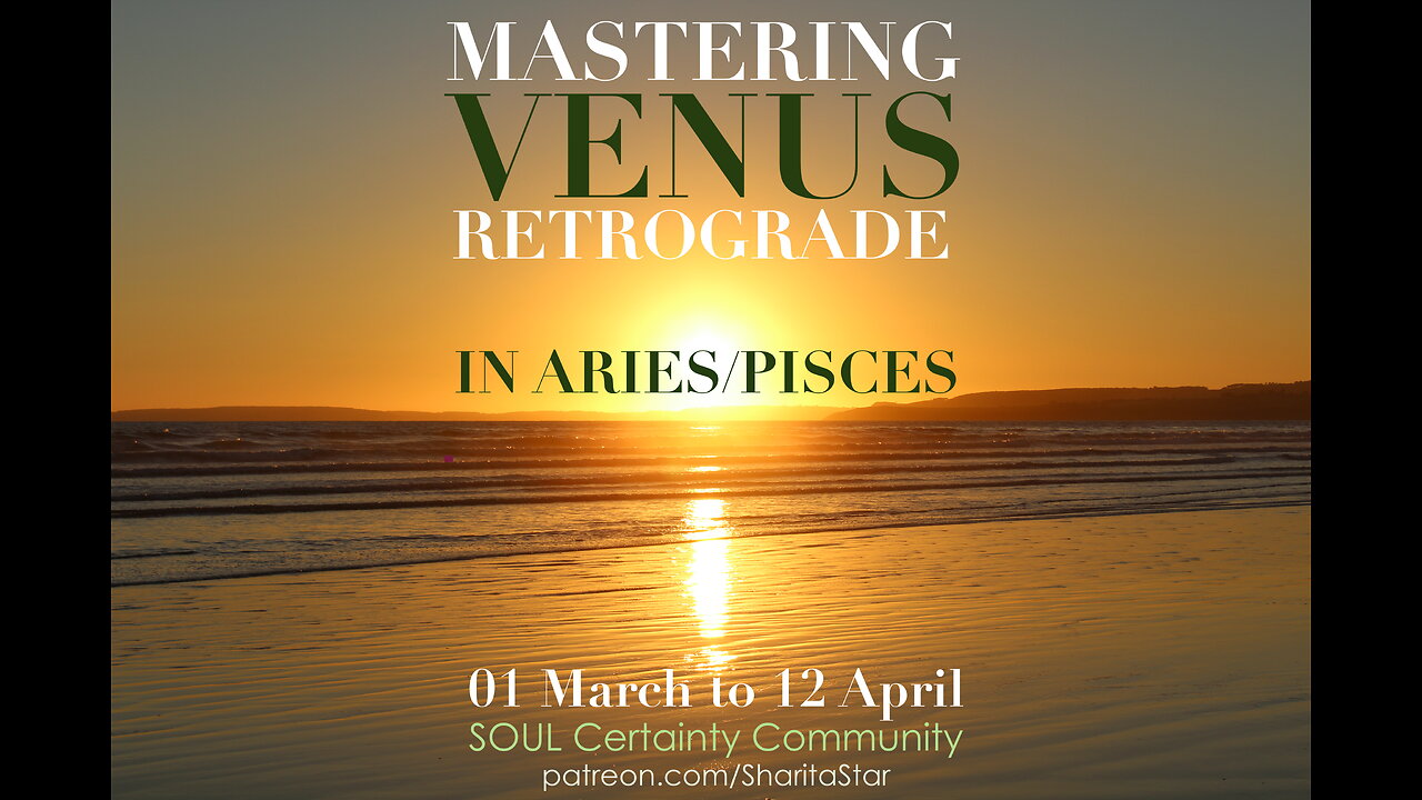 Why Does America & YOU Need To Value Venus Retrograde 01 March to 12 April 2025?