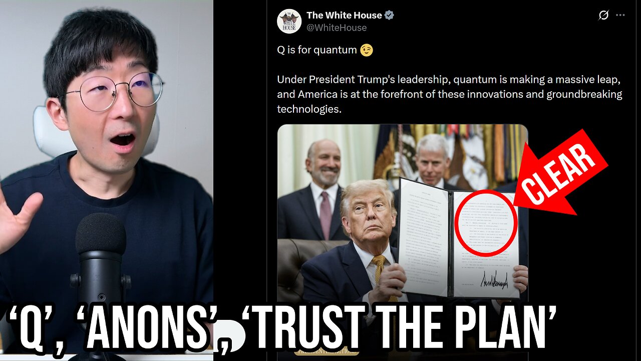 Trump & White House are NOT hiding “Q” anymore and people are LOSING it