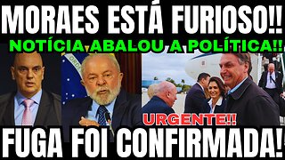Bomba! FUGA FOI CONFIRMADA! MORAES ENTRA EM DESESPERO! LULA TÁ FURIOSO COM TRAIÇÃO DE ALIADO!