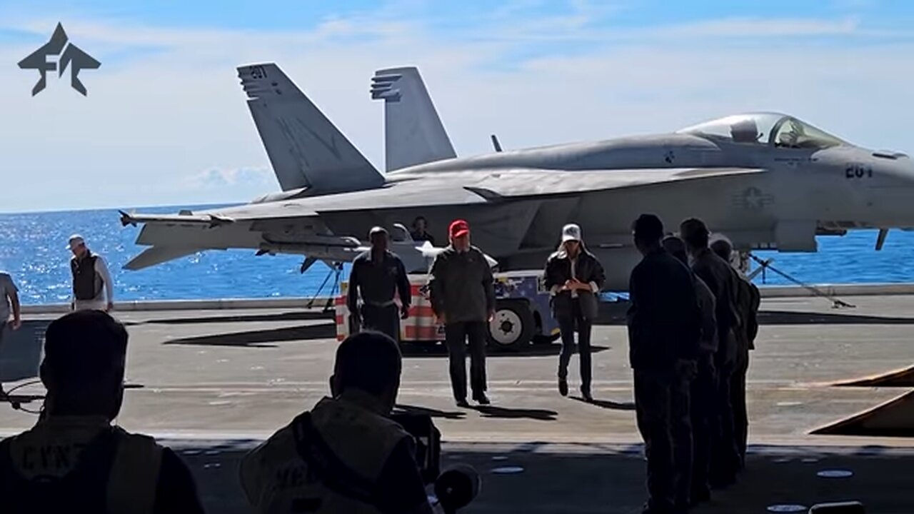 US Navy Shows Off Insane Maneuvers in Front of Donald Trump