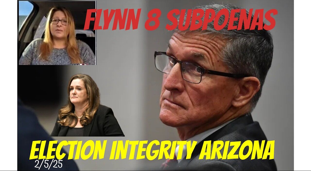 FLYNN 8 SUBPOENAS - ELECTION INTEGRITY ARIZONA