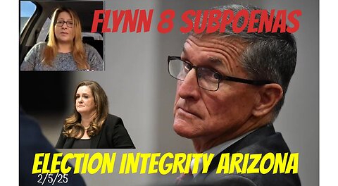 FLYNN 8 SUBPOENAS - ELECTION INTEGRITY ARIZONA