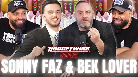 White MUSLIMS Set The Record STRAIGHT About Islam! | Hodgetwins Podcast | Sonny Faz & Bek Lover